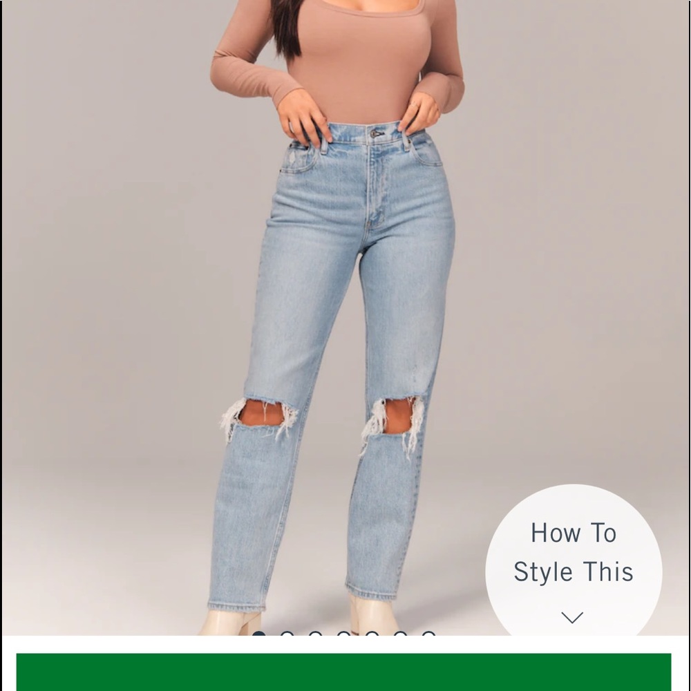 90s curve love ultra high rise straight jeans